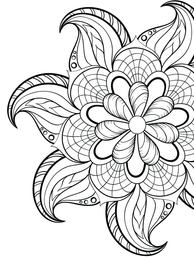 736x971 Free Printable Valentines Day Coloring Pages For Adults Mandala
