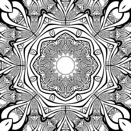 500x500 Free Mandala Coloring Pages Seekliza Mandala Coloring Pages