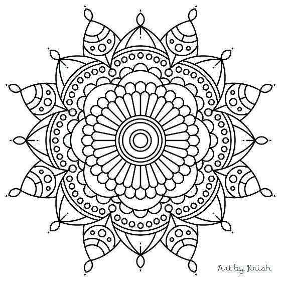 560x560 Mandala Coloring Pages Beautiful Ideas Free Printable Mandalas