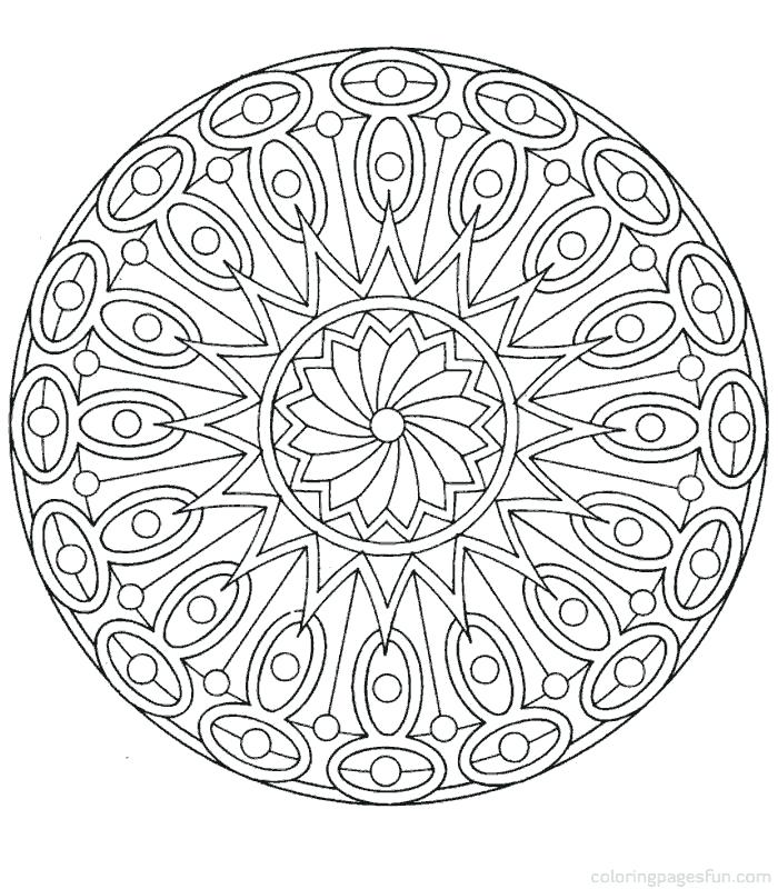 700x800 Printable Mandala Coloring Pages For Adults Lovely Free Printable