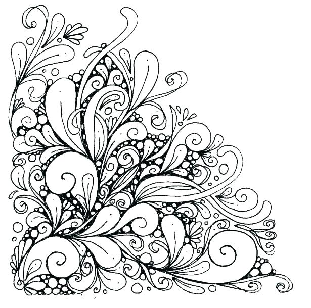 615x610 Printable Mandala Coloring Pages For Adults