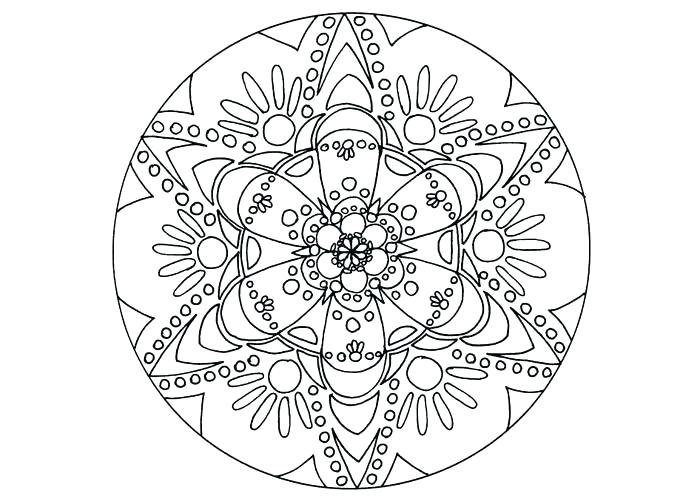 700x500 Mandala Coloring Pages Cute Mandala Coloring Pages Online