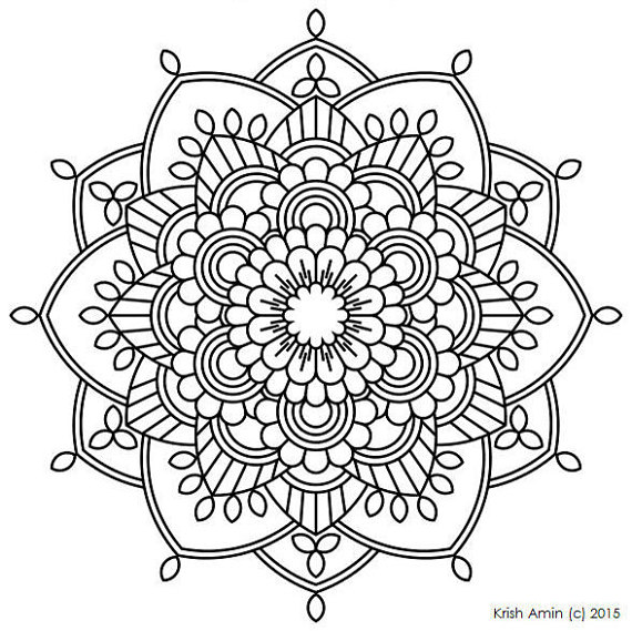 570x569 Mandala Coloring Pages Pdf At Book Online With Mandalas Remodel