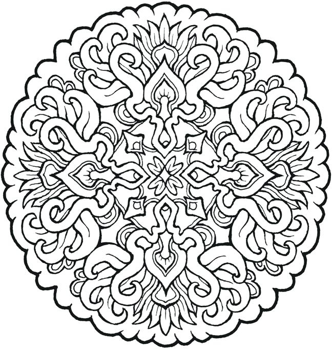 650x682 Mandala Coloring Pages Pdf Best Mandala Coloring Pages Pdf Print