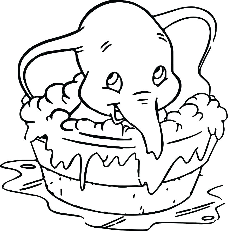 878x893 Elephant Coloring Book Coloring Pages Collection Elephant Coloring
