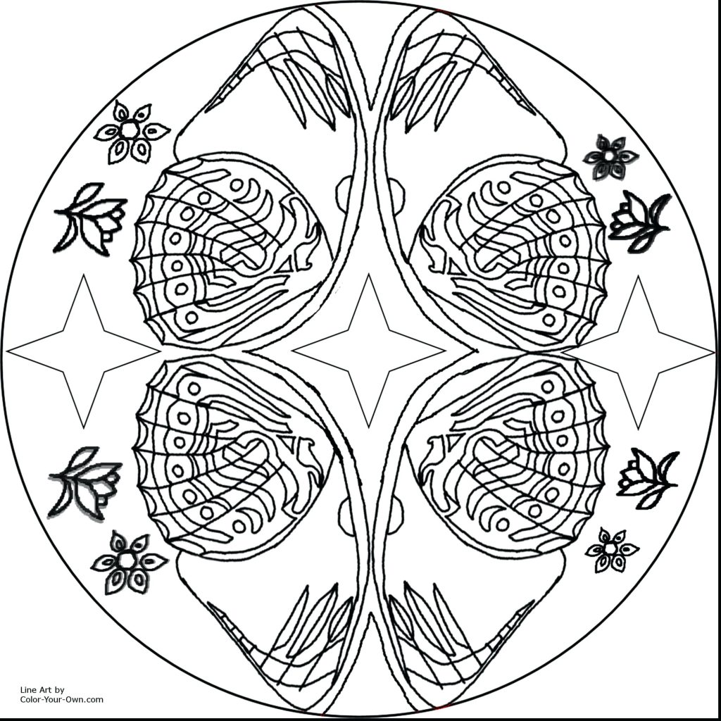1024x1024 Coloring Page Flower Mandala Coloring Pages Marvelous Butterfly