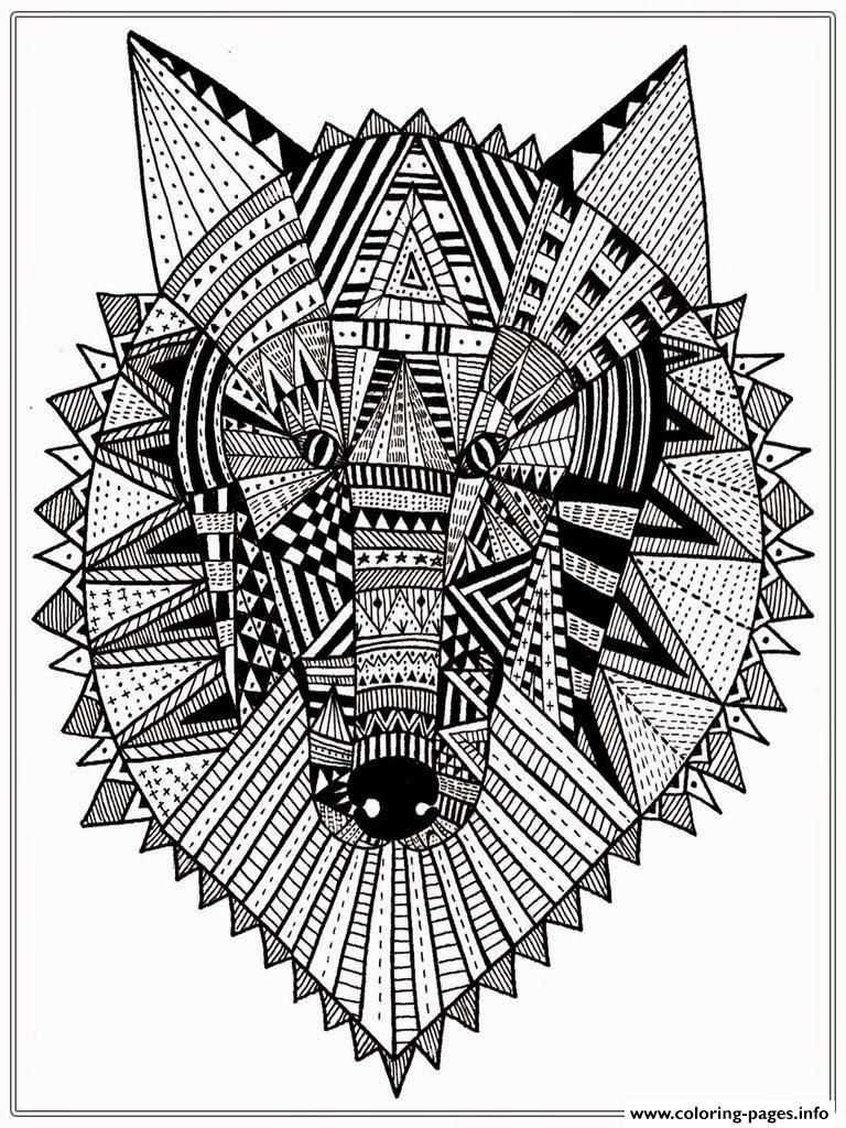 768x1024 Fresh Wolf Mandala Coloring Pages Collection Printable Coloring