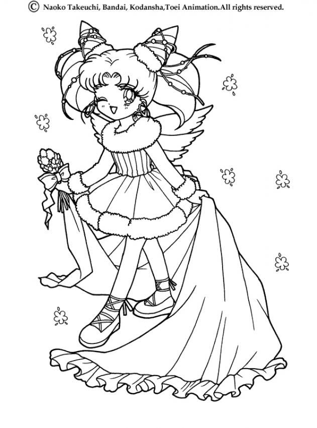631x850 Sailor Moon Princess Coloring Page More Manga Coloring Sheets