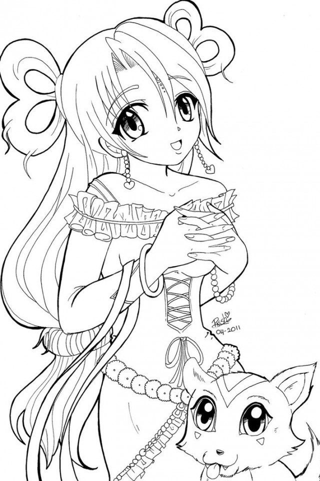 640x960 Ideal Coloring Book Anime