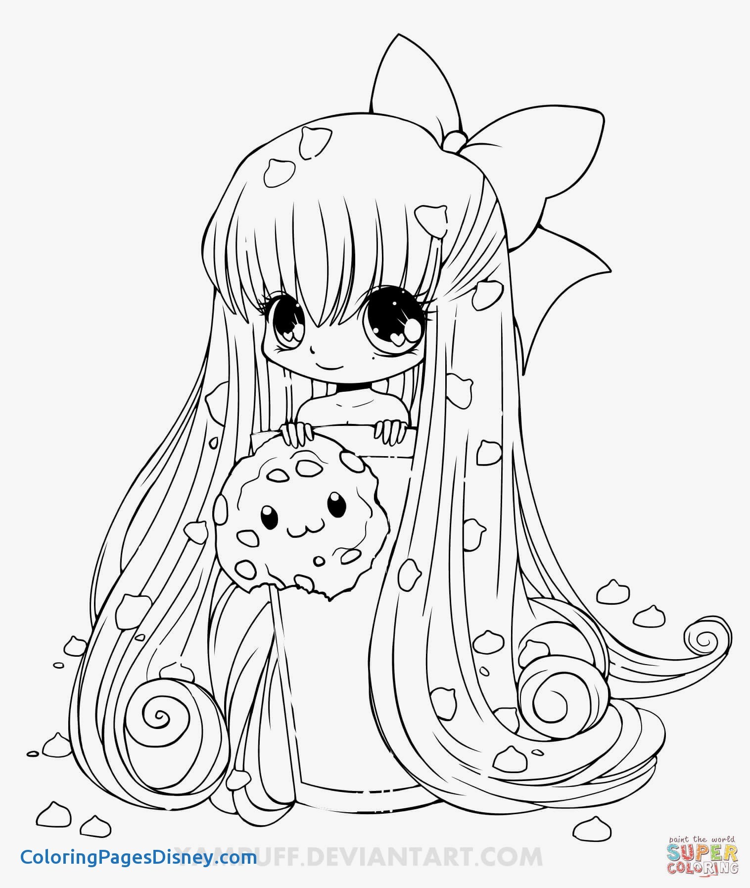 1516x1793 Claymore Manga Coloring Pages Awesome Chibi Cookie Girl Coloring