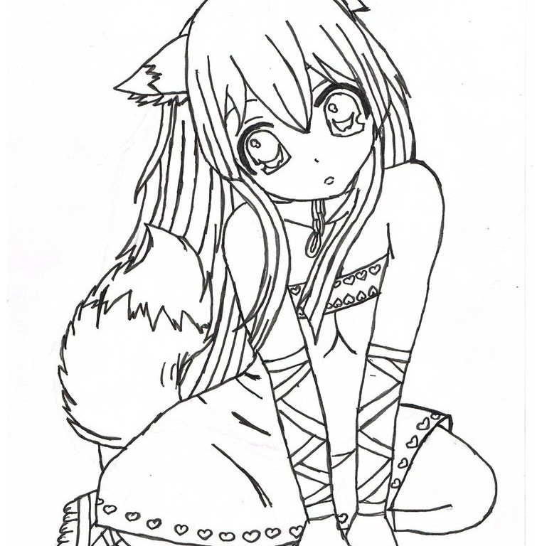 762x768 Manga Girl Coloring Pages Kids Coloring Pages Printable Coloring