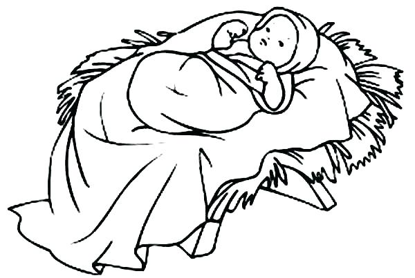 600x403 Manger Coloring Pages Free Manger Coloring Pages Page Here Are