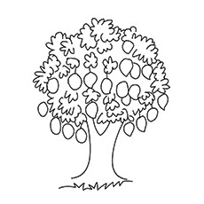 230x230 Top Tree Coloring Pages For Your Little Ones