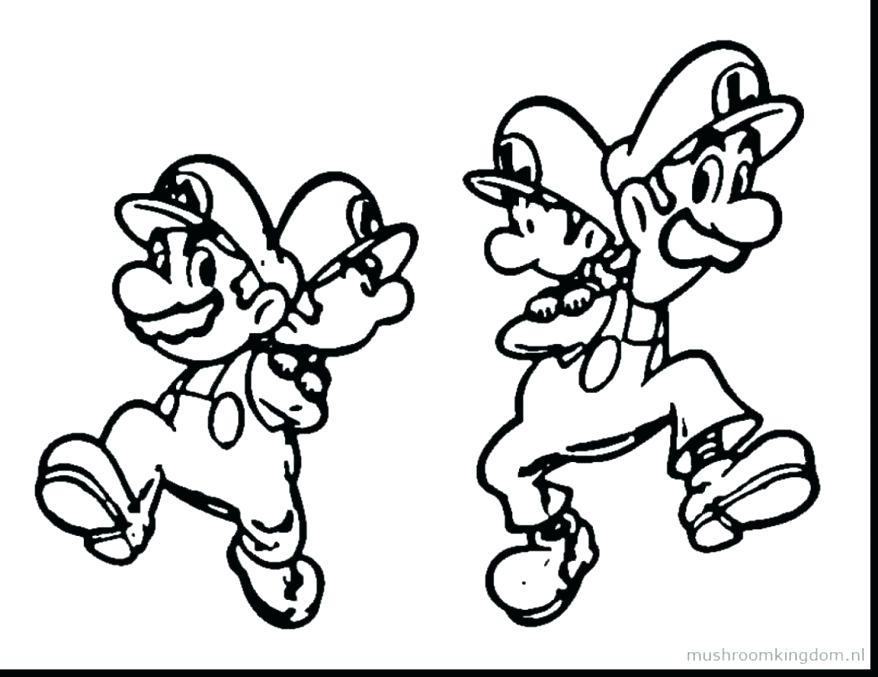 878x677 Baby Luigi Coloring Pages Coloring Fantastic Baby And Coloring