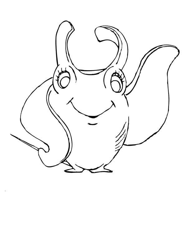 600x750 Manta Ray And Little Fish Coloring Pages Manta Ray And Little