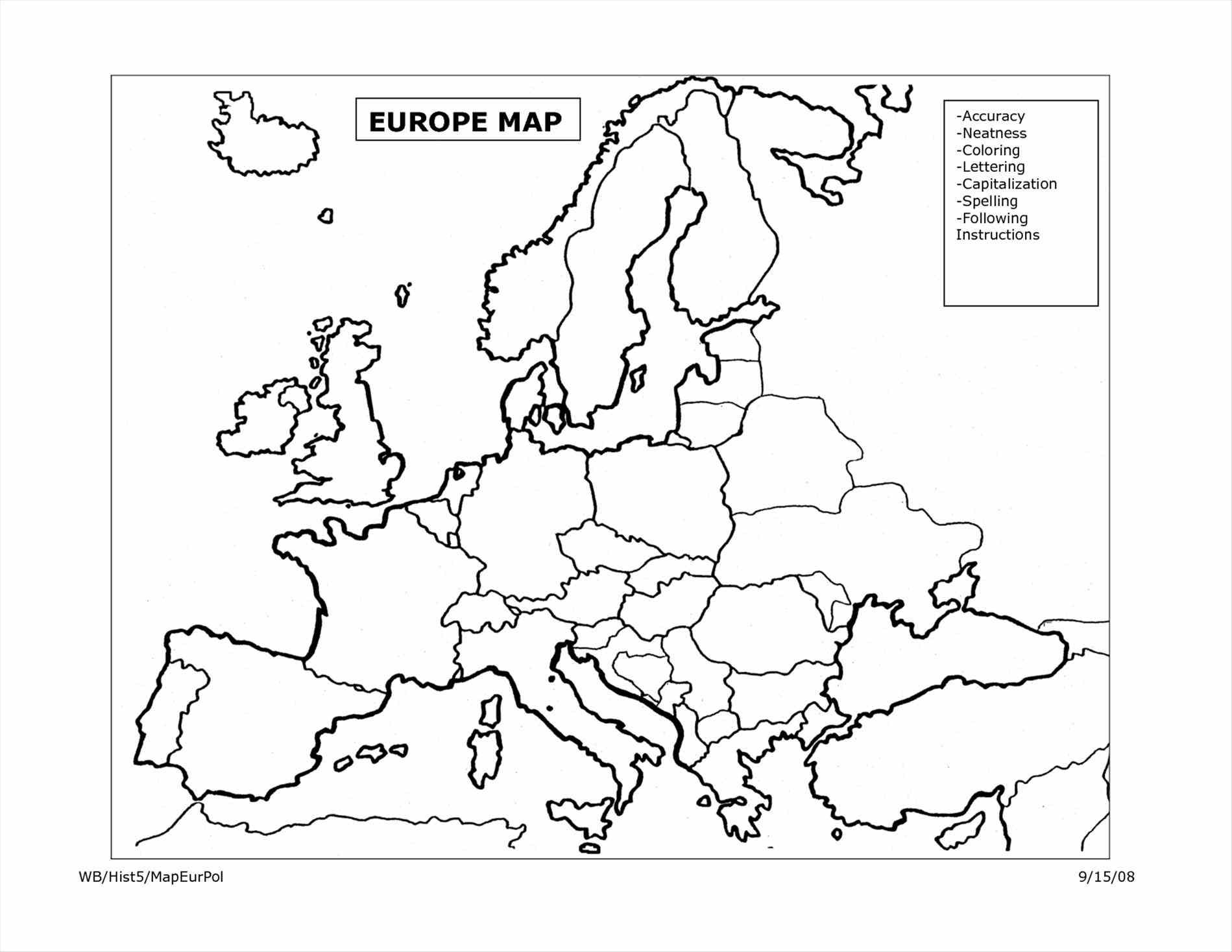 1899x1468 World Map Coloring Page With Countries Fresh Cartoons World Page