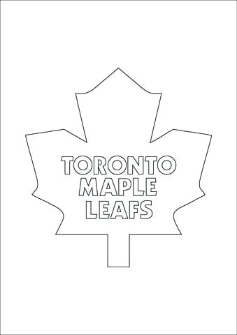 339x480 Maple Leafs Logo Coloring Page Free Printable Coloring Pages Maple
