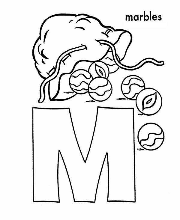 600x734 Marble Coloring Pages