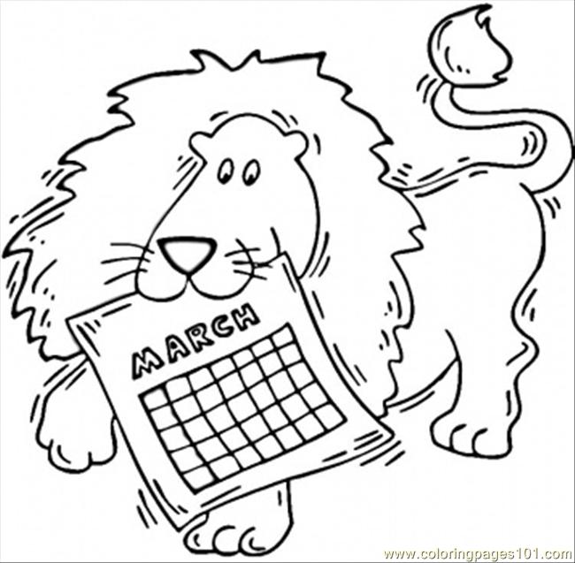 650x637 Coloring Pages For March March