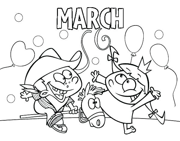 600x470 Marching Band Coloring Pages Coloring Pages For March Astounding