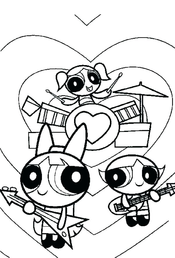 600x884 Rock Band Coloring Pages Devon Creamteas