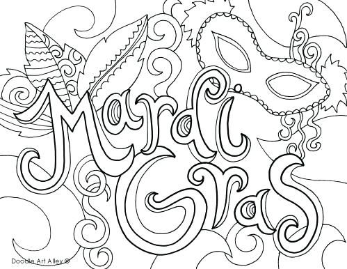 499x386 Mardi Gras Coloring Pages Free Printable Pictures Masquerade Mardi