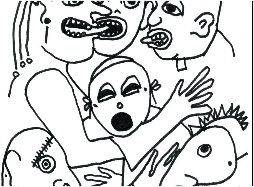 827x609 Mardi Gras Coloring Pages