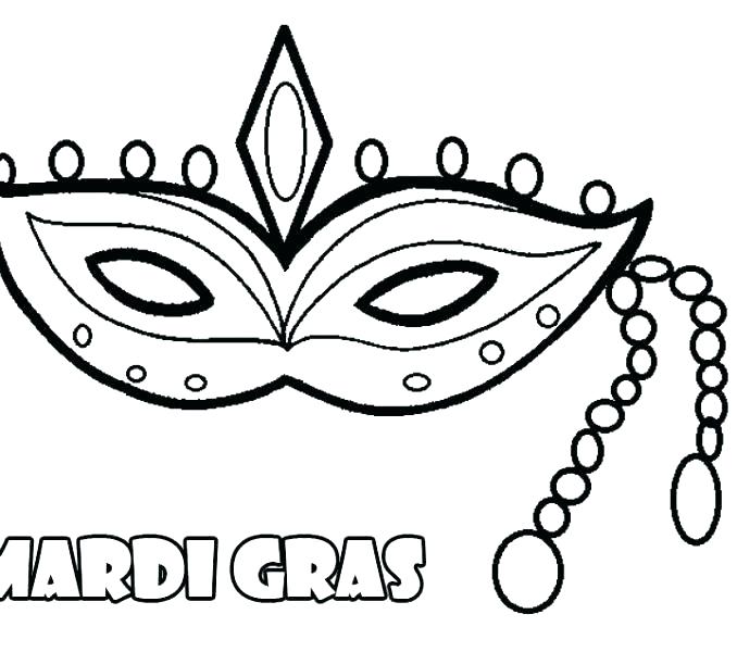 678x600 Mardi Gras Coloring Pictures