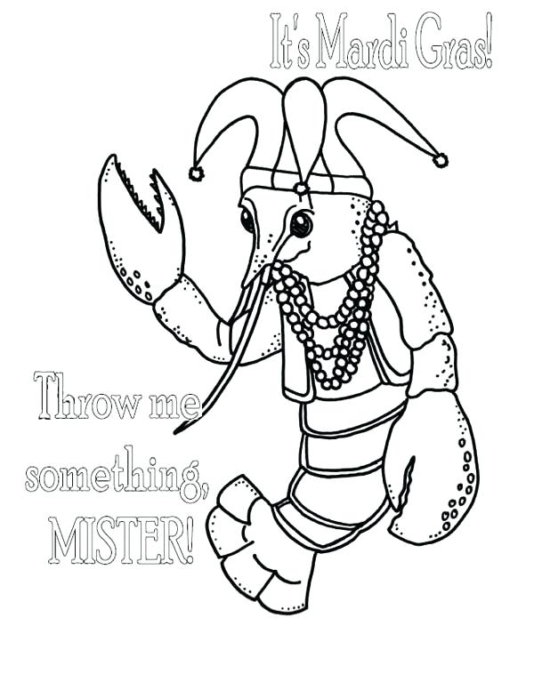 600x767 Happy Mardi Gras Coloring Pages Professional