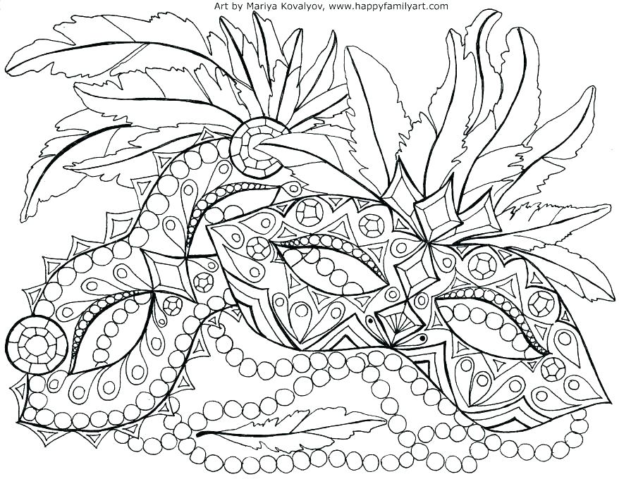 878x680 Mardi Gras Coloring Pages For Adults Printable Coloring Coloring