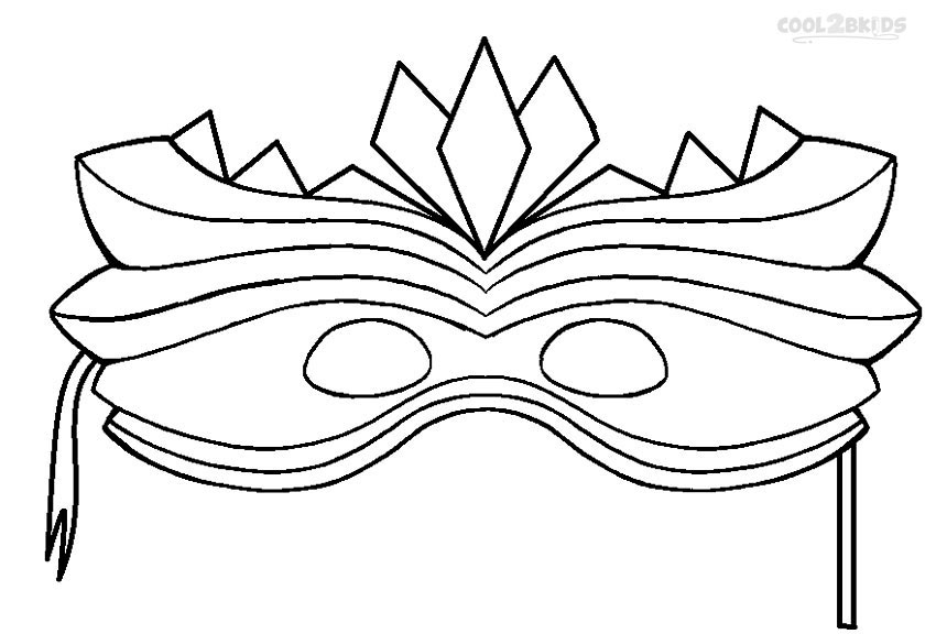 850x576 Printable Mardi Gras Coloring Pages For Kids