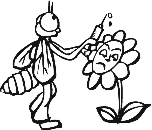 630x537 Funny Bee Coloring Pages Best Ideas For Printable And Coloring Pages