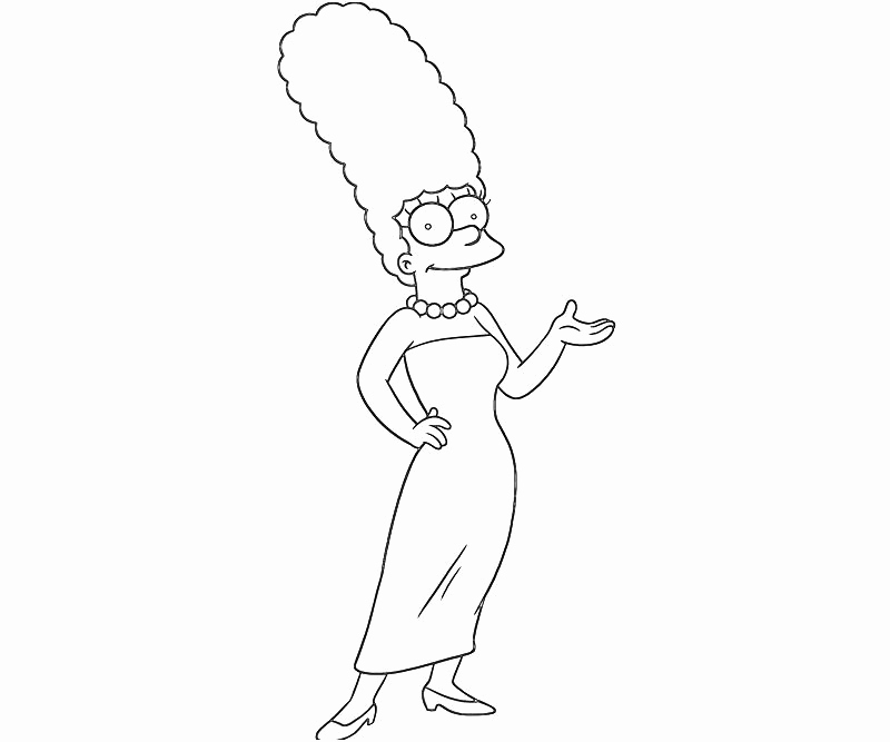 800x667 Cool Bart Simpson From The Simpsons Coloring Page The Simpsons