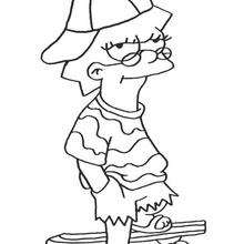 220x220 Marge Dancing Coloring Pages