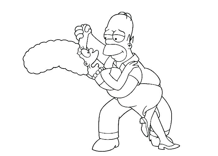 700x500 Simpsons Coloring Pages The Coloring Pages Printable General Bart