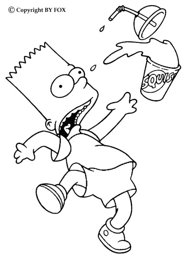 638x850 The Simpsons Coloring Pages