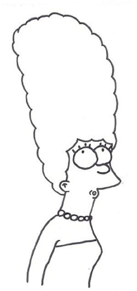 471x1000 Cartoons Coloring Pages Marge Simpsons Coloring Pages