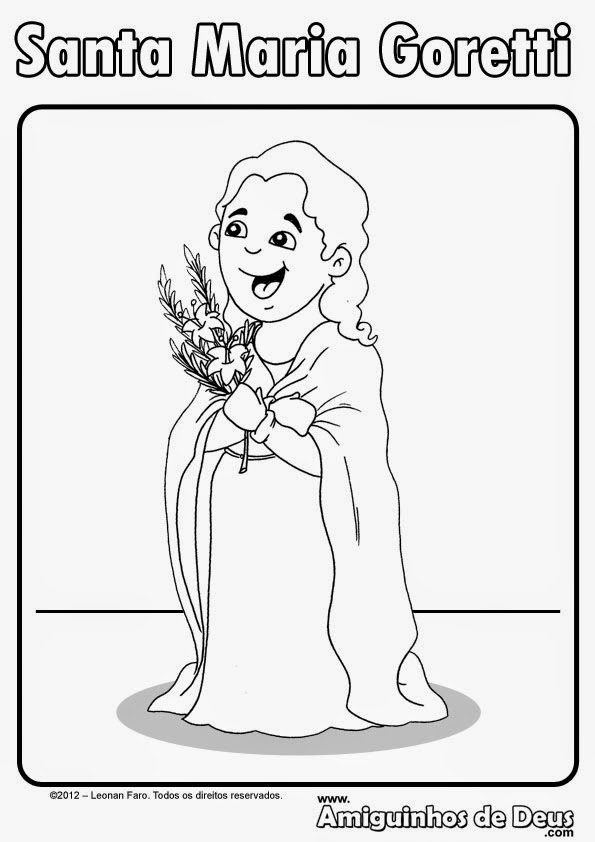 595x842 Little Catholic Home School Feast Day Of St Maria Goretti