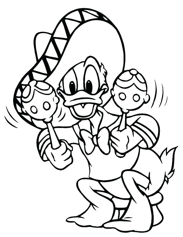 600x776 Cinco De Mayo Coloring Sheets Printable