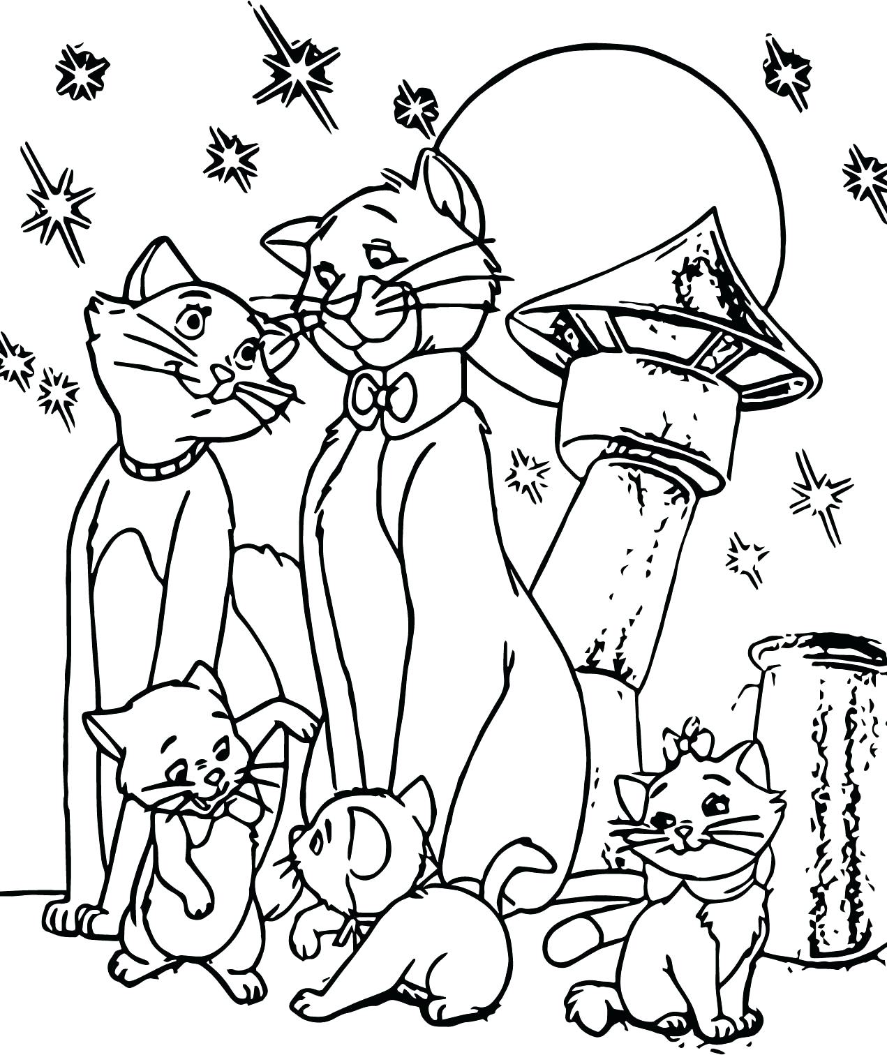 1271x1512 Stunning Disney Aristocats Marie Coloring Pages Cat Amazing Pict
