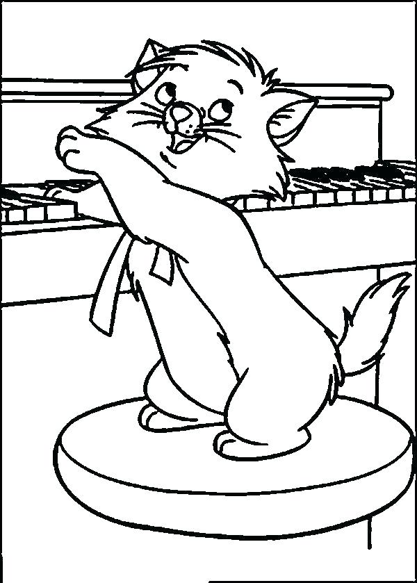 600x839 Aristocat Coloring Pages