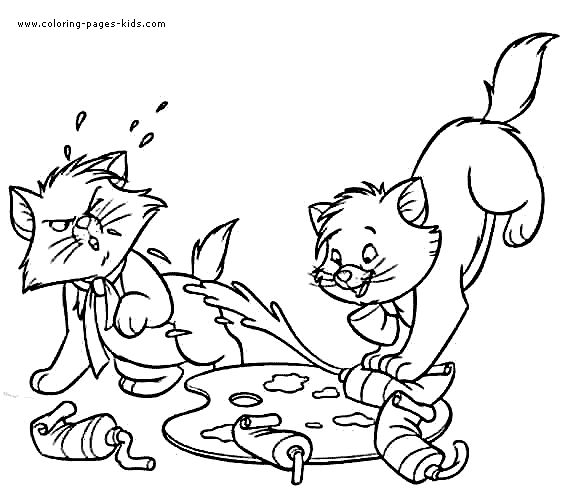 567x499 Aristocat Para Colorear