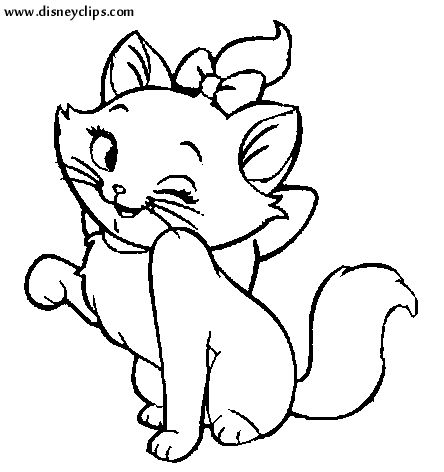 444x472 Marie Cat Coloring Pages Best Aristocats Coloring Pages Images