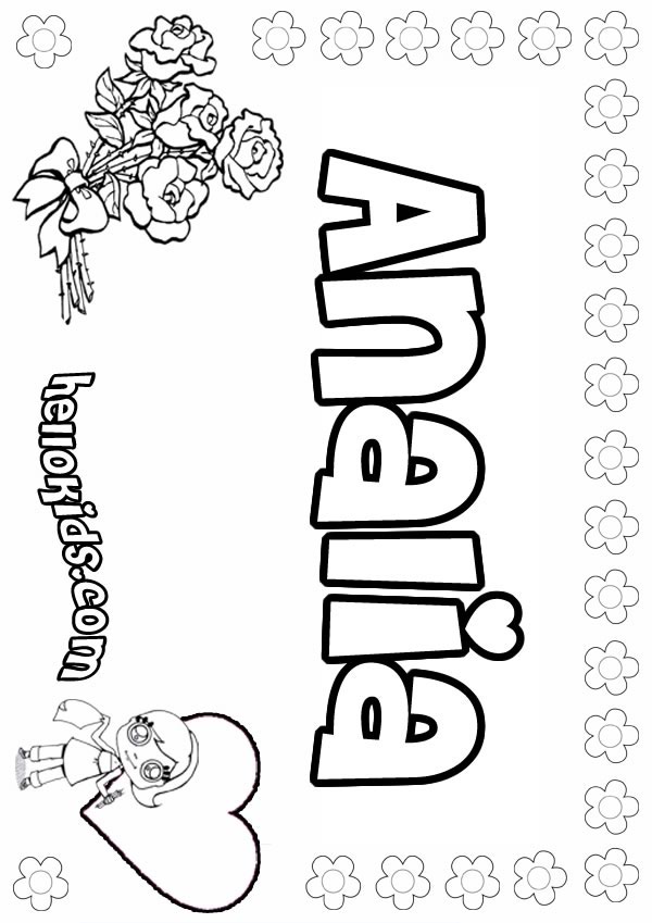 600x849 Ana Marie Coloring Pages