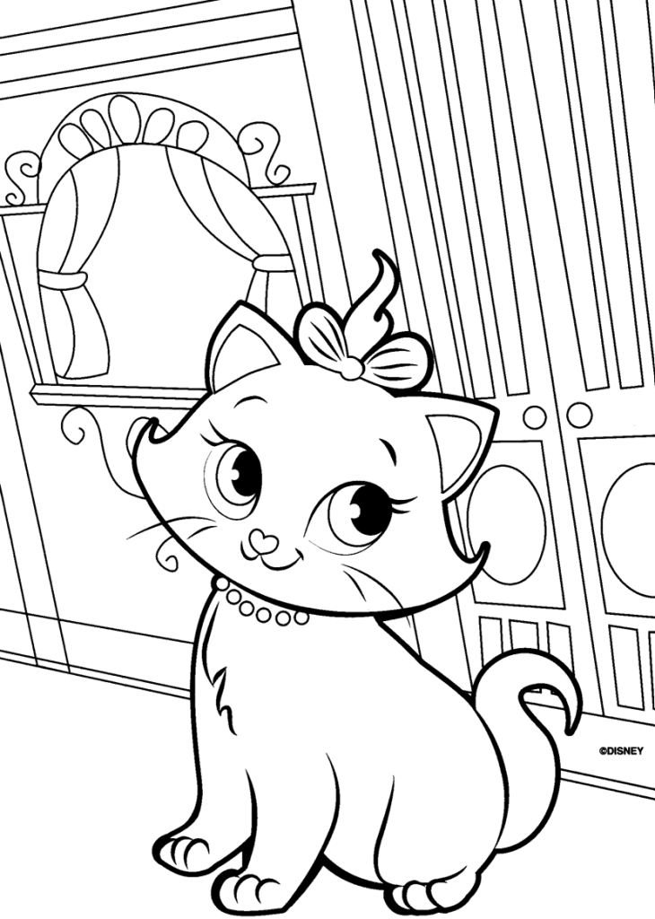 730x1024 Marie The Cat Coloring Pages The Marie Cat Coloring Pages Learn