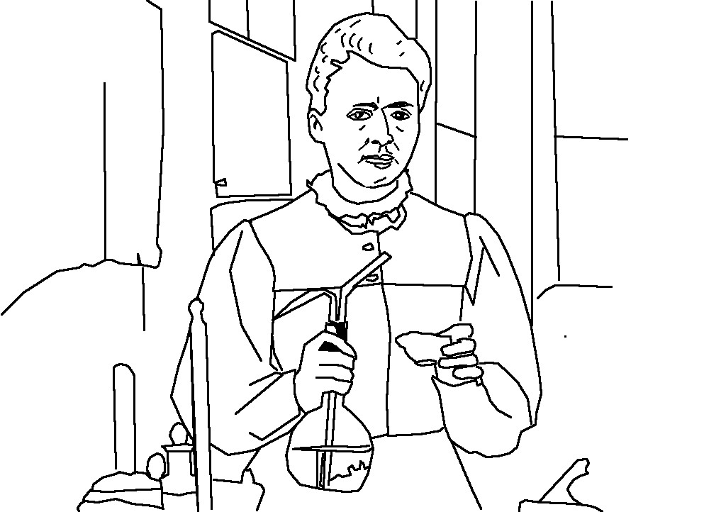 993x722 Marie Curie Coloring Page Marie Curie Coloring Page Free Printable