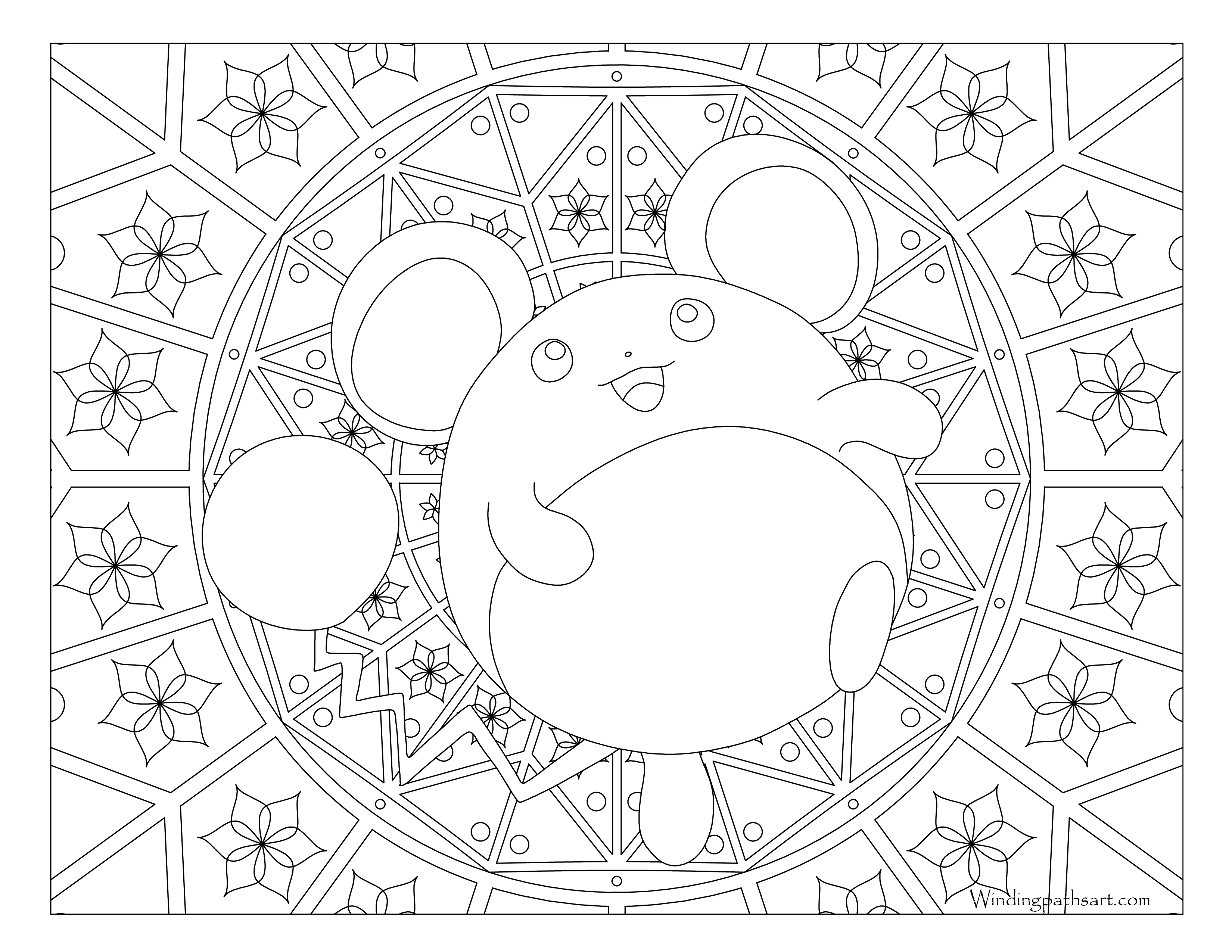 Marill Coloring Pages