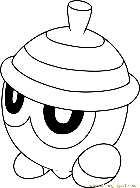 597x800 Seedot Pokemon Coloring Page