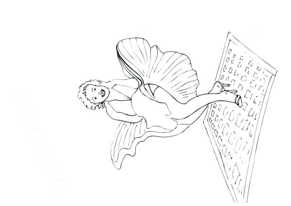 600x425 Marilyn Monroe Coloring Pages Coloring Pages Coloring Page Best