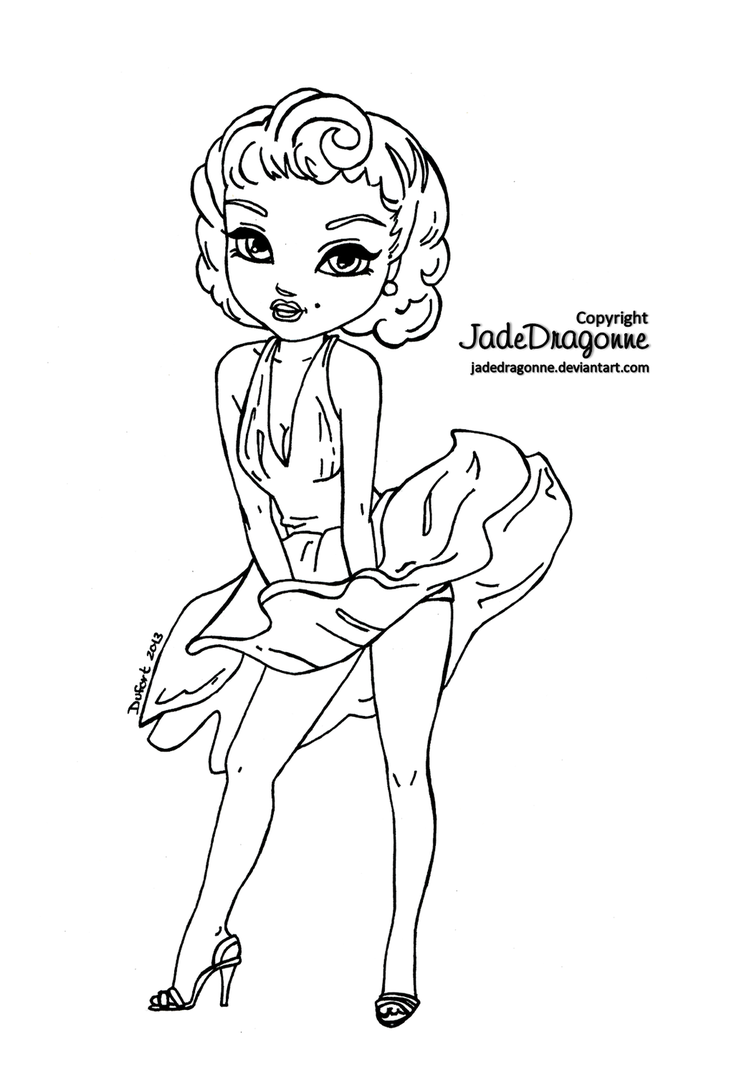 734x1088 Marilyn Monroe Coloring Pages With Wallpapers Full Hd Marilyn